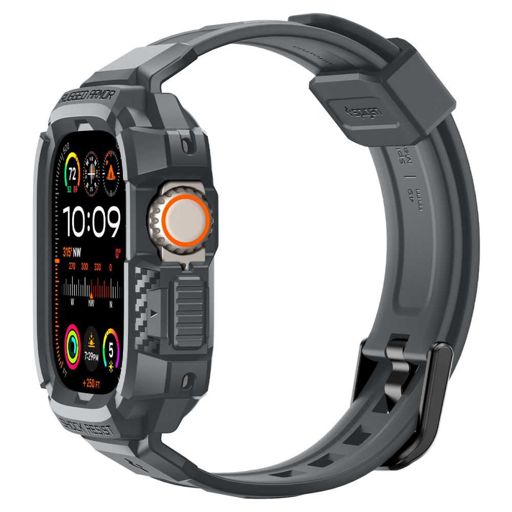 Coque Rugged Armor Pro Apple Watch Ultra 2 49mm, Dark Grey