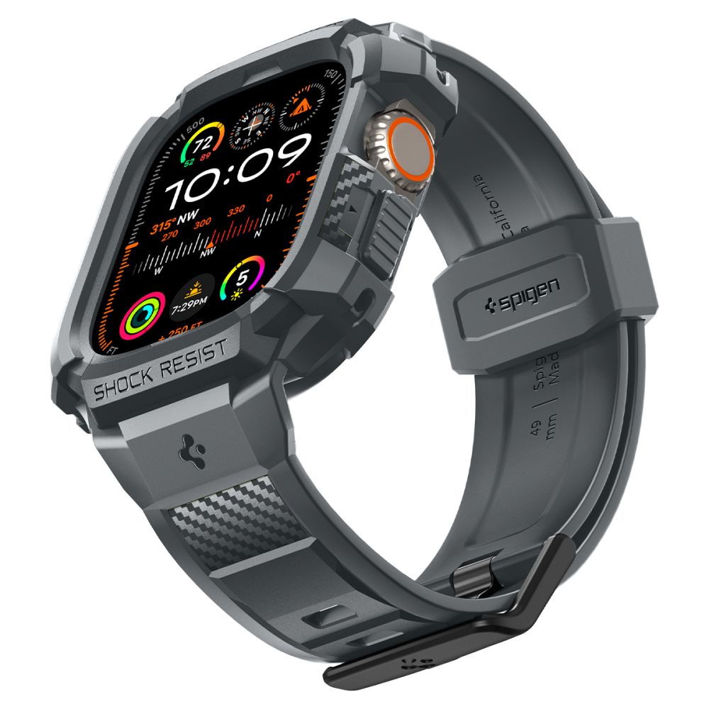 Coque Rugged Armor Pro Apple Watch Ultra 2 49mm, Dark Grey