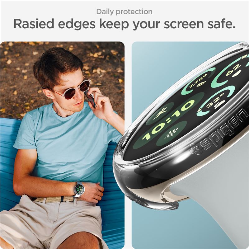 Coque Thin Fit Google Pixel Watch 3 41mm, Crystal Clear