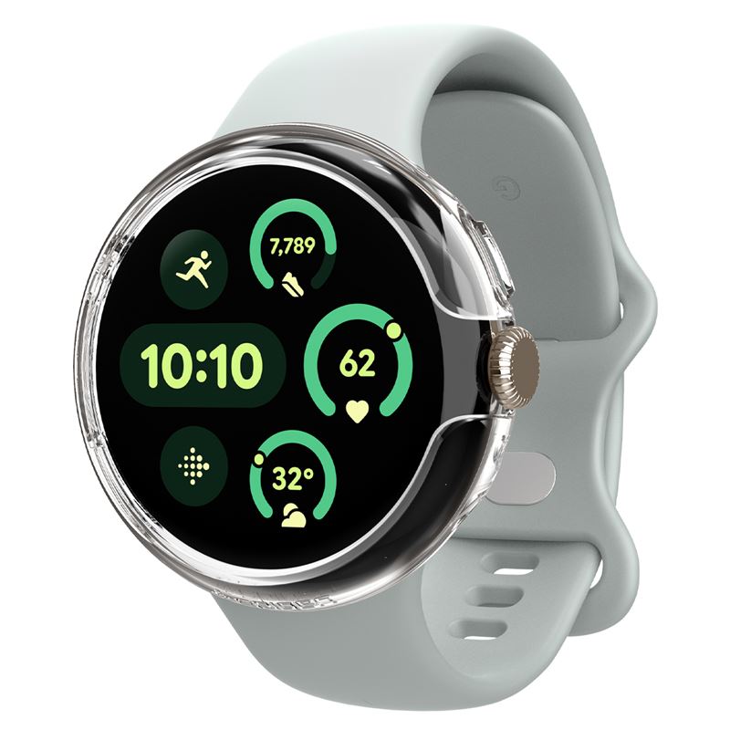 Coque Thin Fit Google Pixel Watch 3 41mm, Crystal Clear