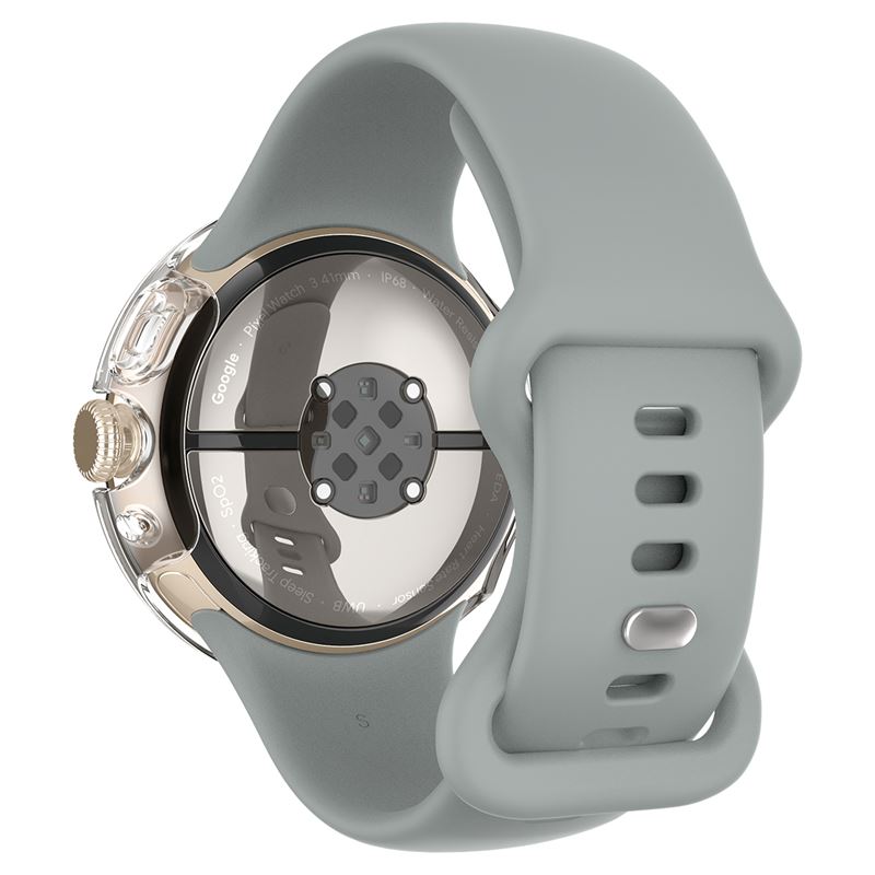 Coque Thin Fit Google Pixel Watch 3 41mm, Crystal Clear