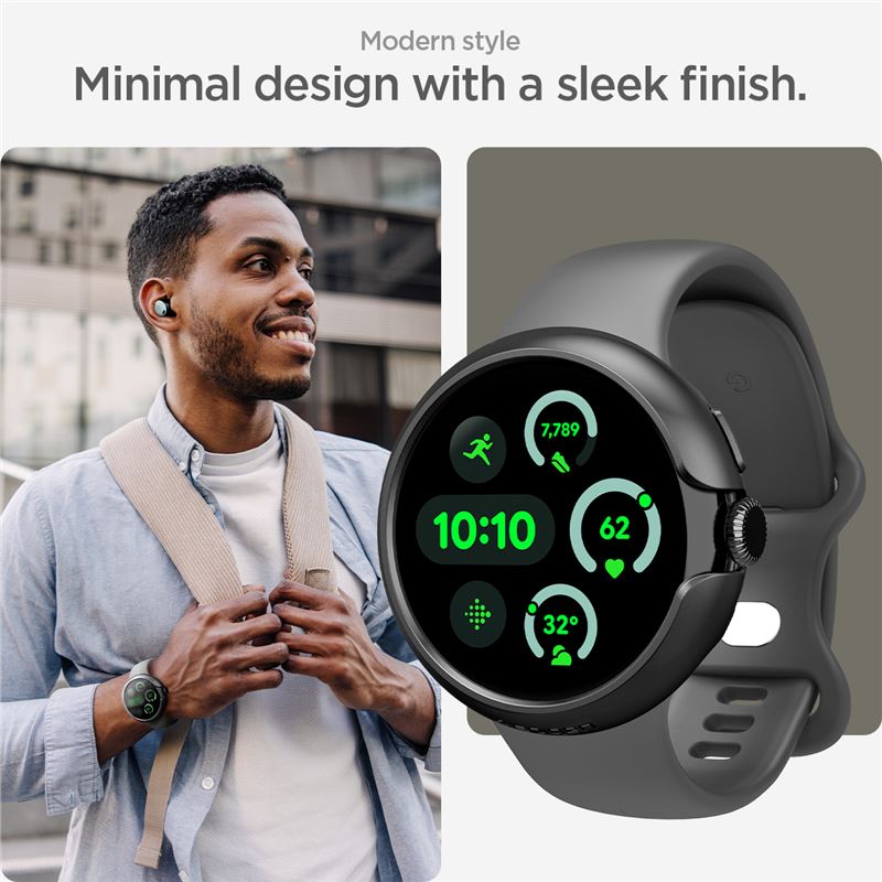 Coque Thin Fit Google Pixel Watch, Black