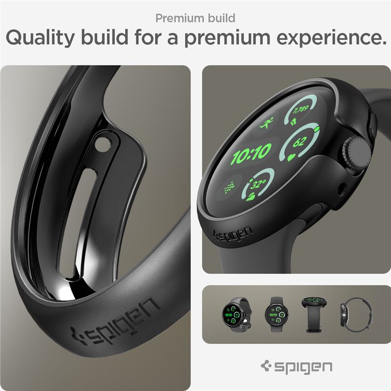 Coque Thin Fit Google Pixel Watch, Black