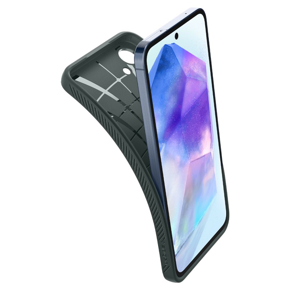 Coque Liquid Air Samsung Galaxy A55, Abyss Green