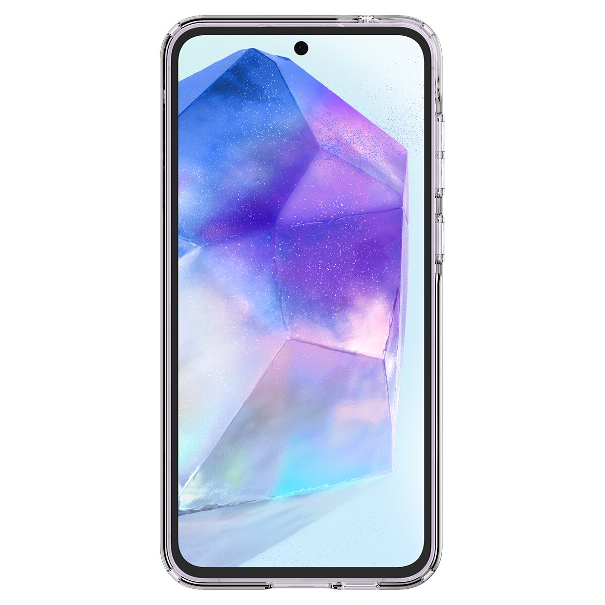 Coque Liquid Crystal Samsung Galaxy A55, Crystal Clear