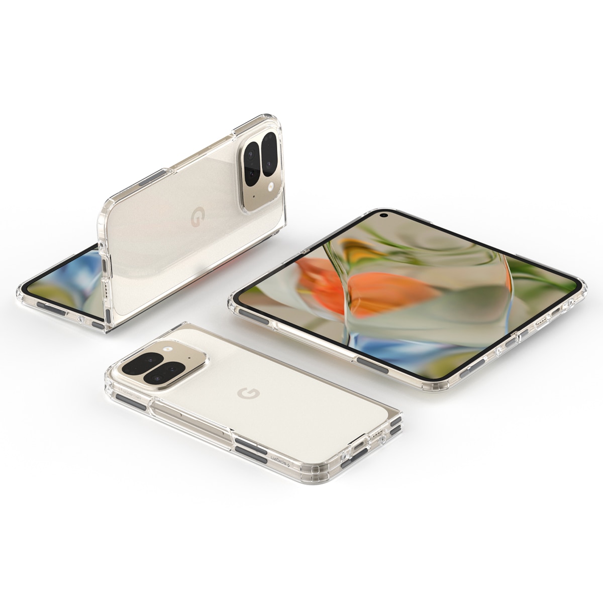 Coque Ultra Hybrid Google Pixel 9 Pro Fold, Crystal Clear