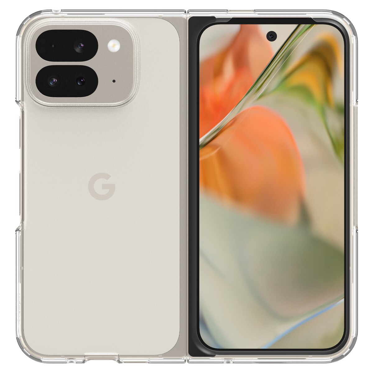 Coque Ultra Hybrid Google Pixel 9 Pro Fold, Crystal Clear