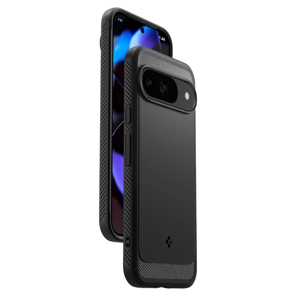 Case Rugged Armor Google Pixel 9, Black