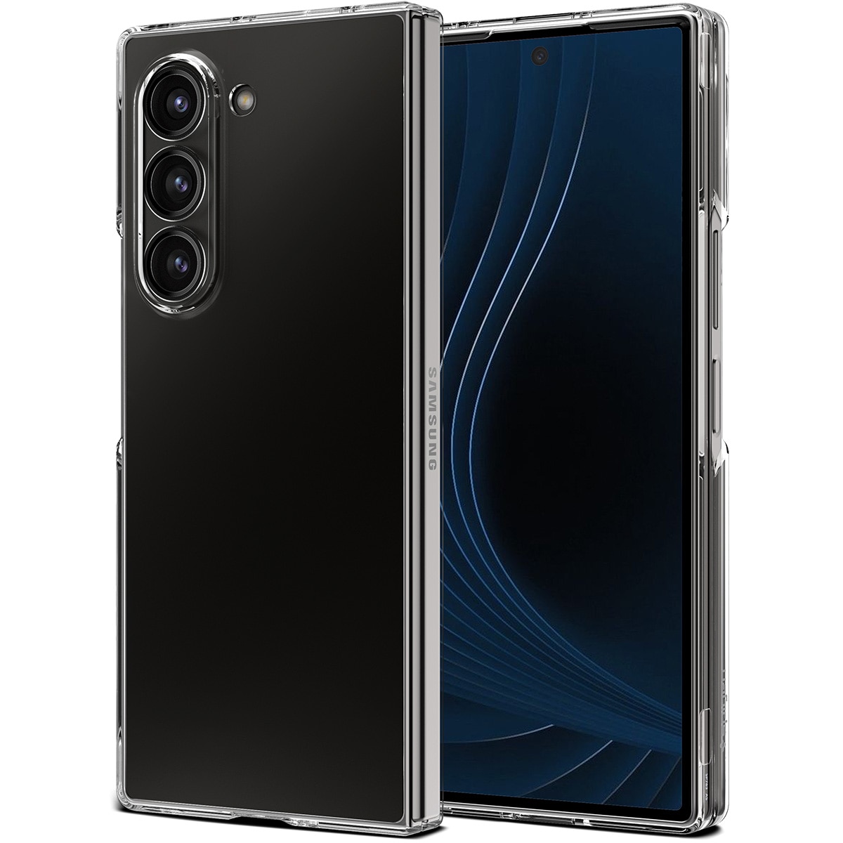 Coque AirSkin Samsung Galaxy Z Fold 6 Crystal Clear