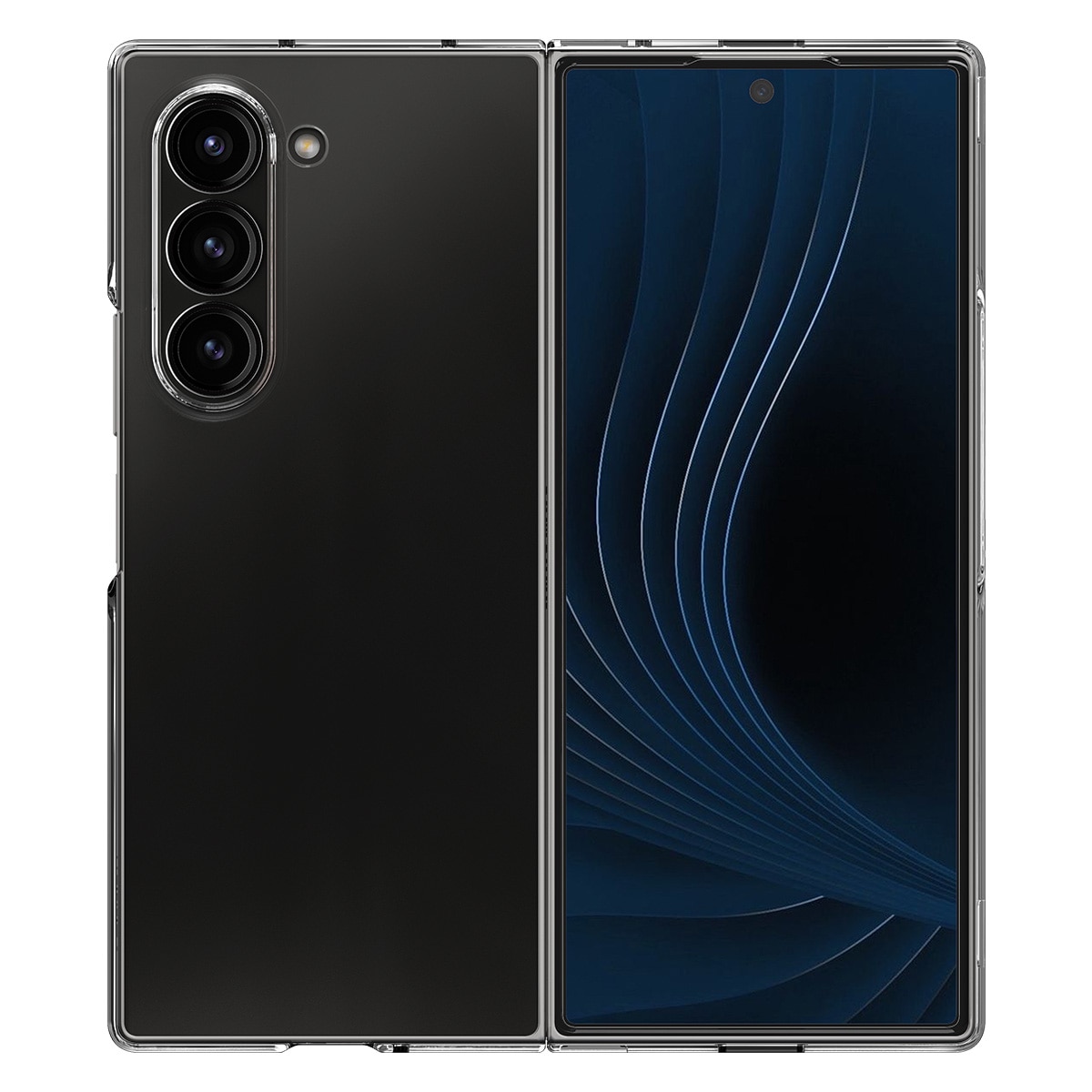 Coque AirSkin Samsung Galaxy Z Fold 6 Crystal Clear