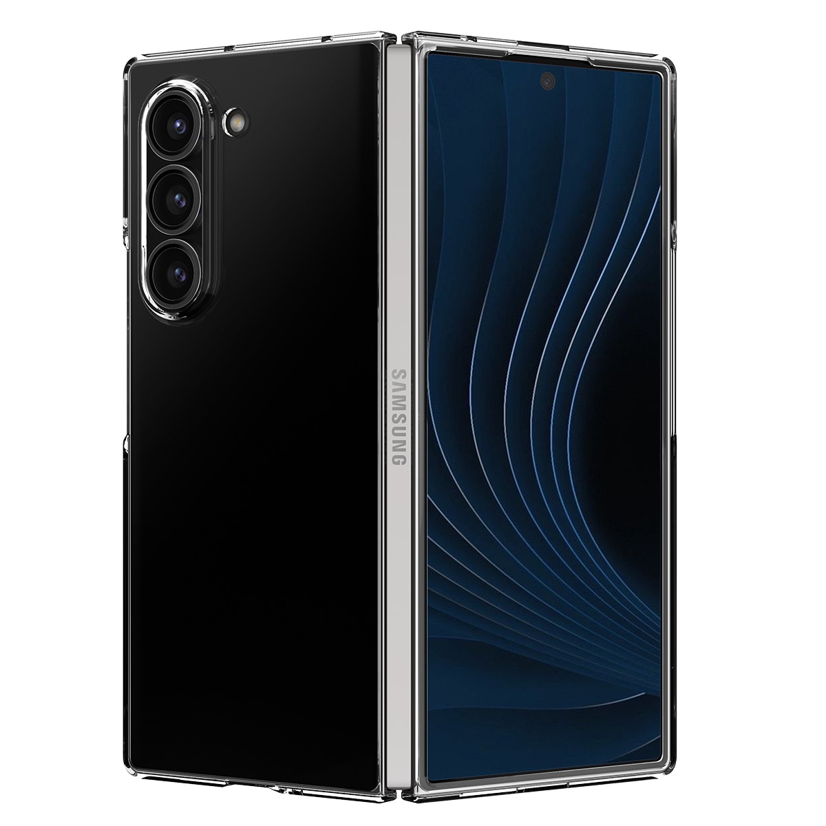 Coque AirSkin Samsung Galaxy Z Fold 6 Crystal Clear