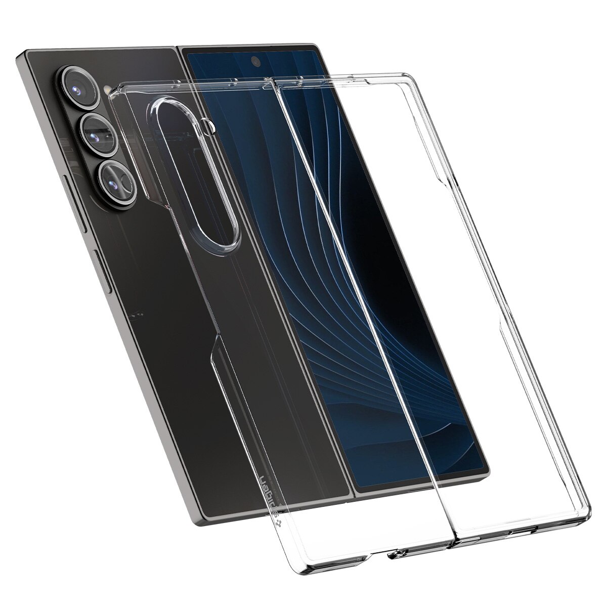 Coque AirSkin Samsung Galaxy Z Fold 6 Crystal Clear