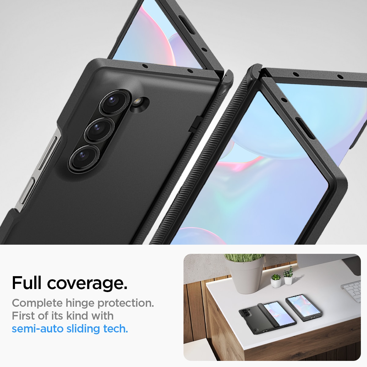 Coque Slim Armor Pro Samsung Galaxy Z Fold 6 Black