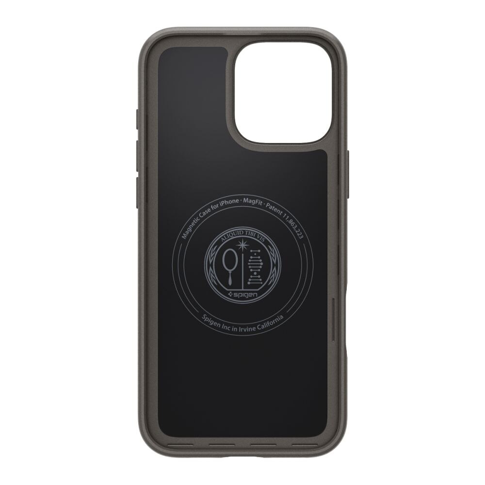 Coque Thin Fit MagSafe iPhone 16 Pro, Gunmetal