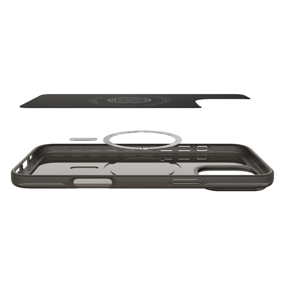 Coque Thin Fit MagSafe iPhone 16 Pro, Gunmetal
