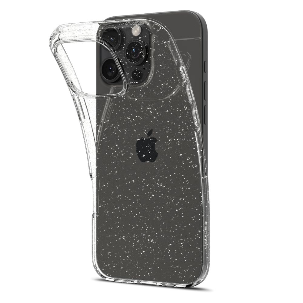 Coque Liquid Crystal iPhone 16 Pro, Glitter Crystal