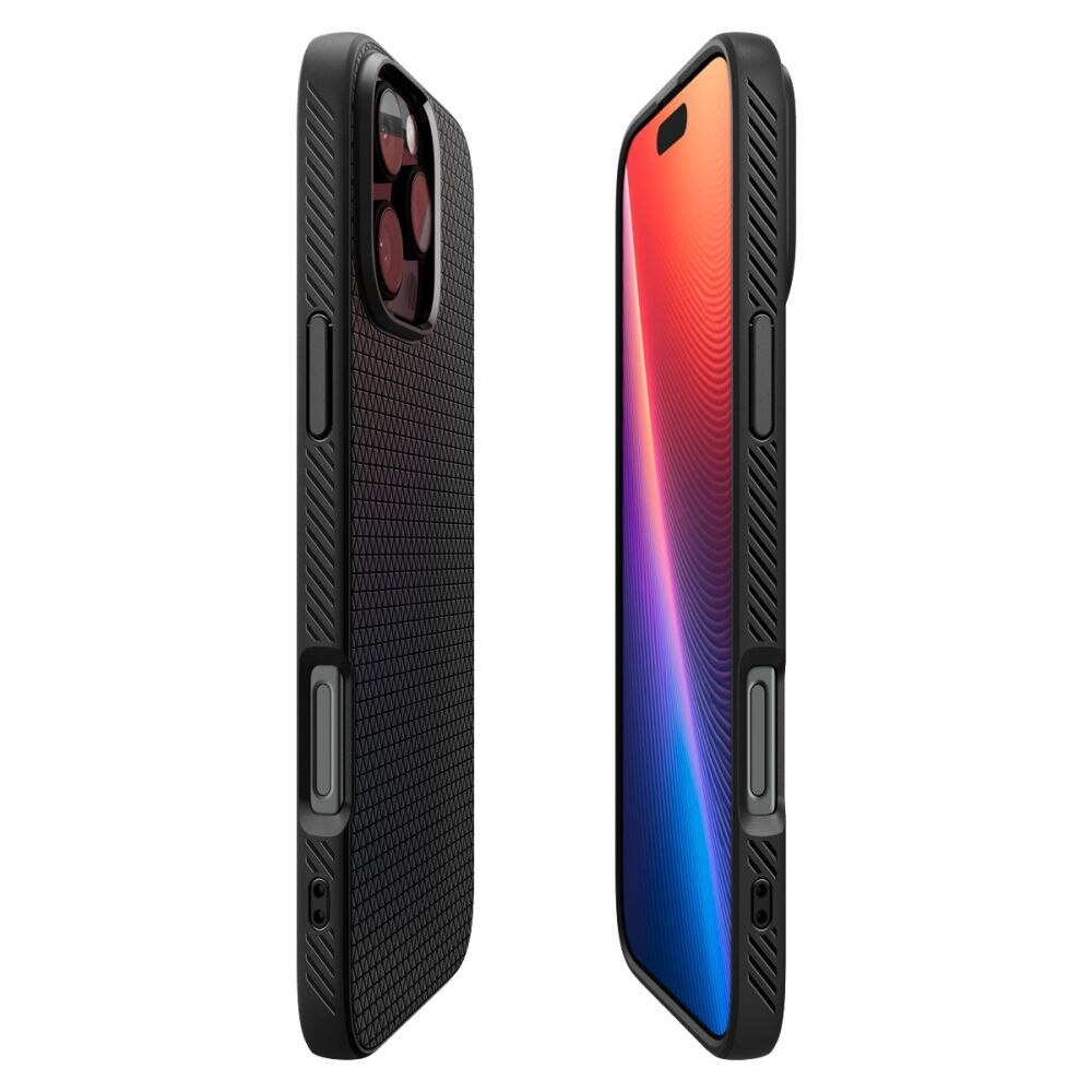 Coque Liquid Air iPhone 16 Pro, Matte Black