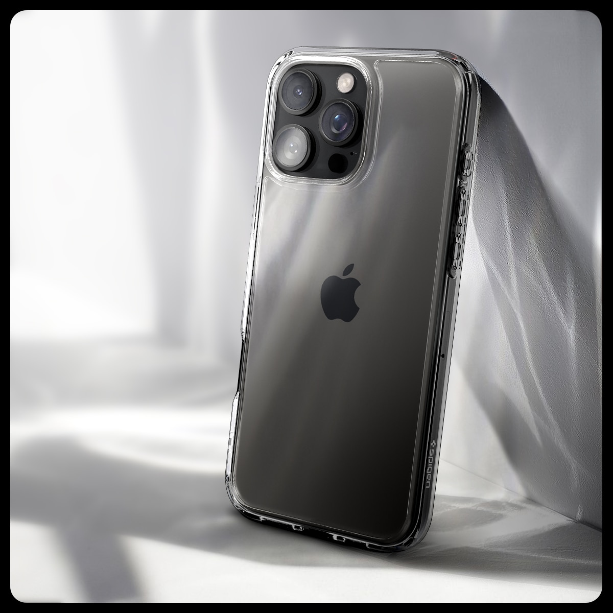 Coque Ultra Hybrid iPhone 16 Pro, Crystal Clear