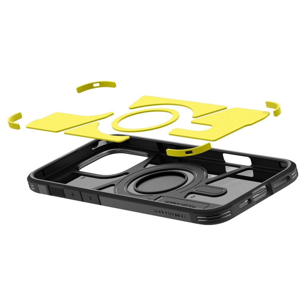 Coque Tough Armor MagSafe iPhone 16 Pro Black
