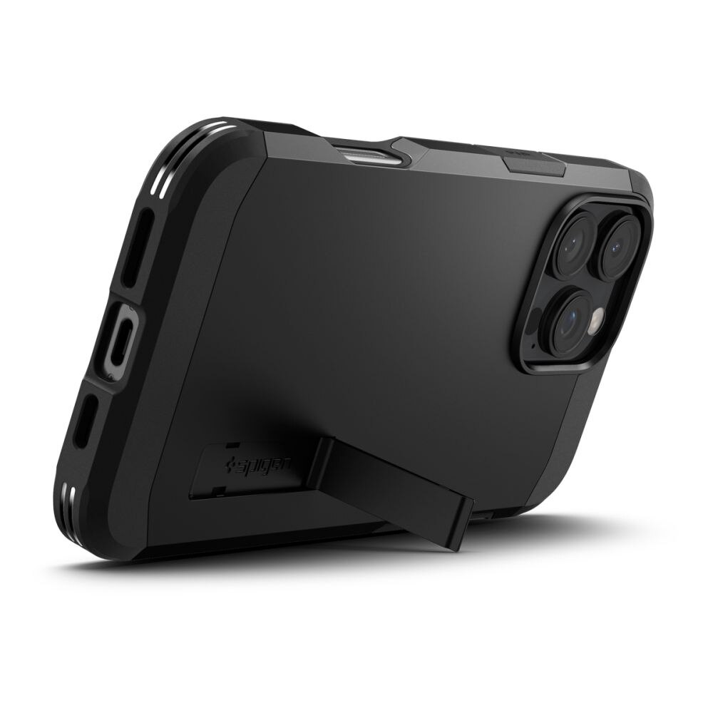 Coque Tough Armor MagSafe iPhone 16 Pro Black