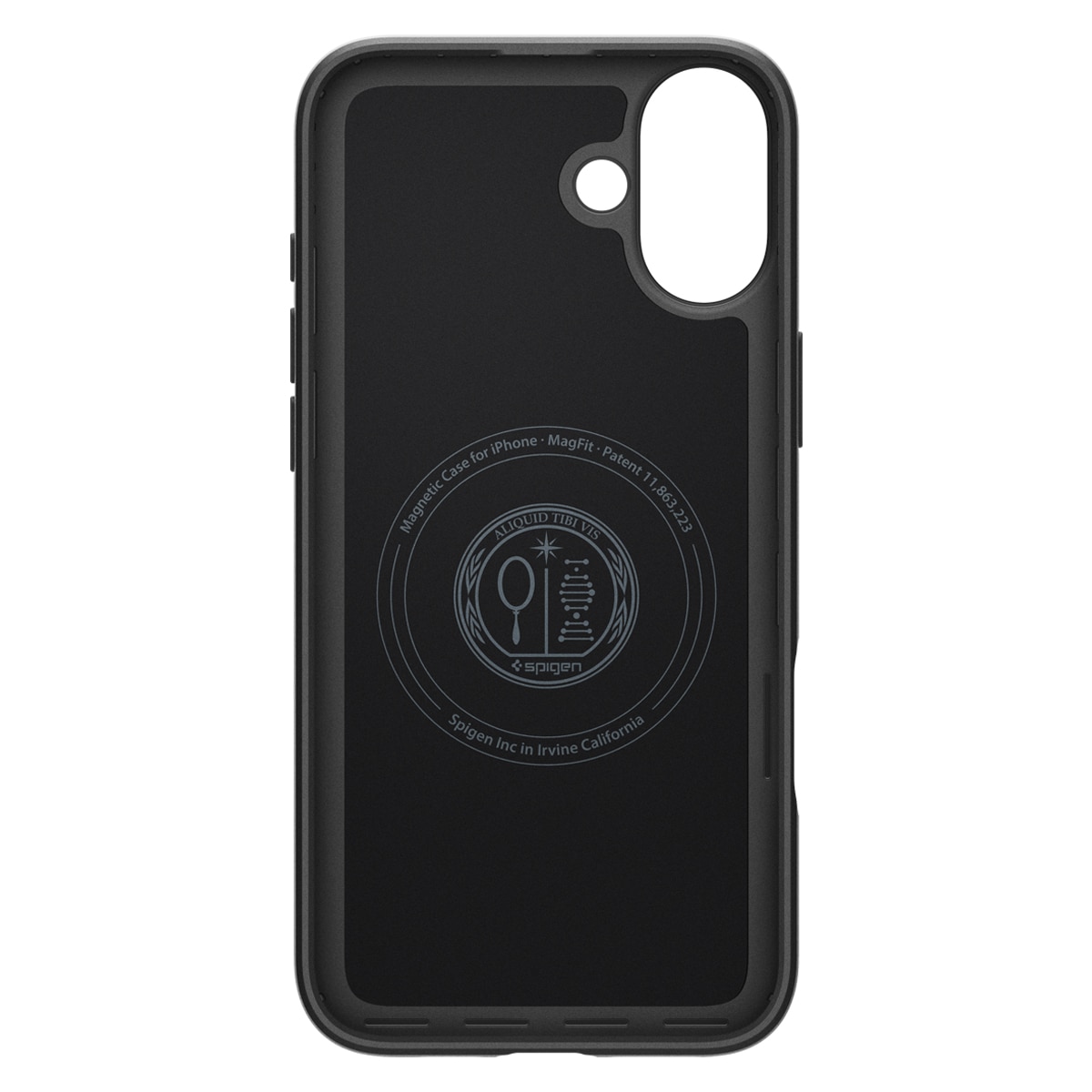 Coque Thin Fit MagSafe iPhone 16, Black