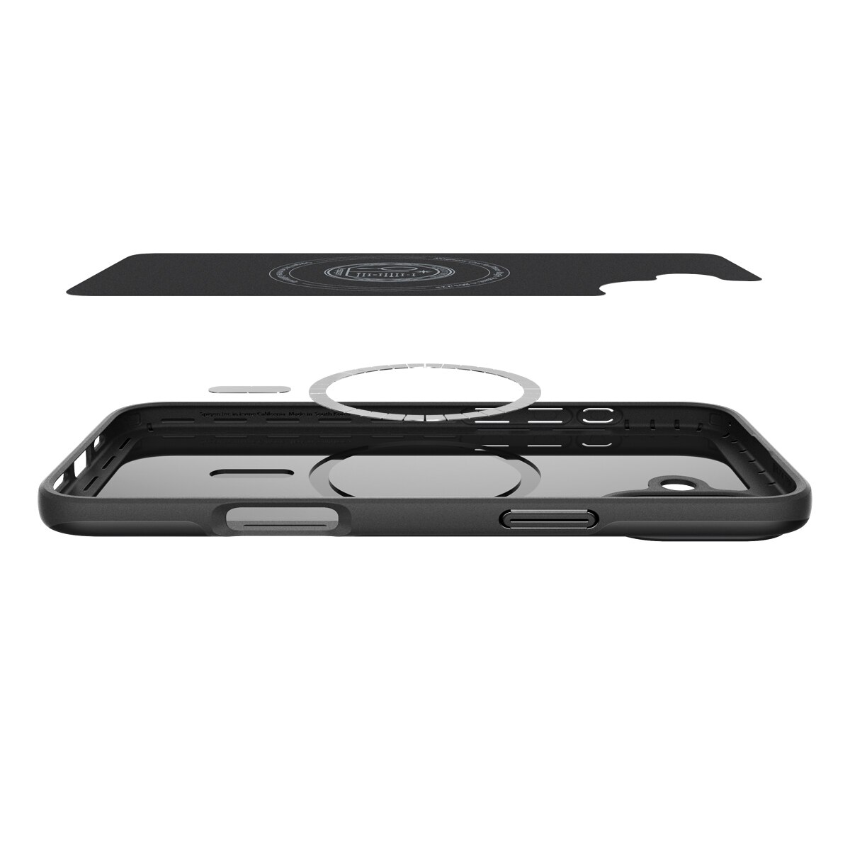 Coque Thin Fit MagSafe iPhone 16, Black