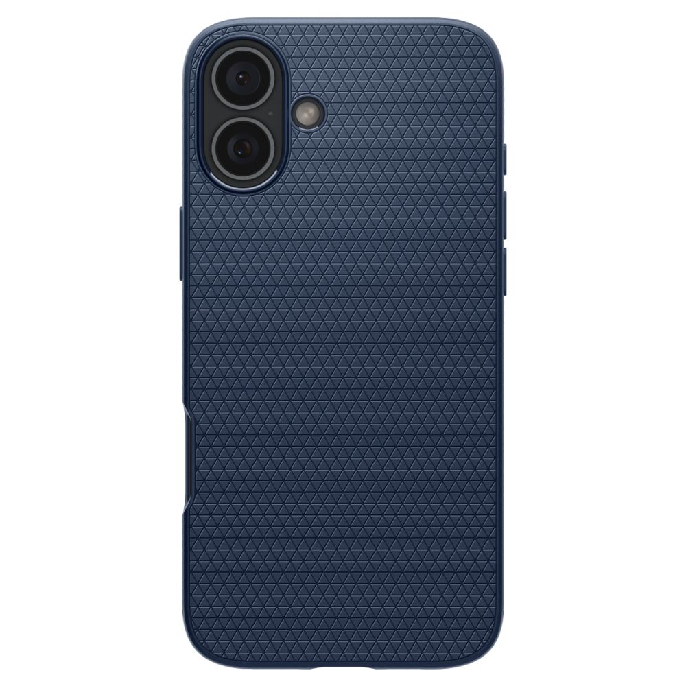 Coque Liquid Air iPhone 16, Navy Blue