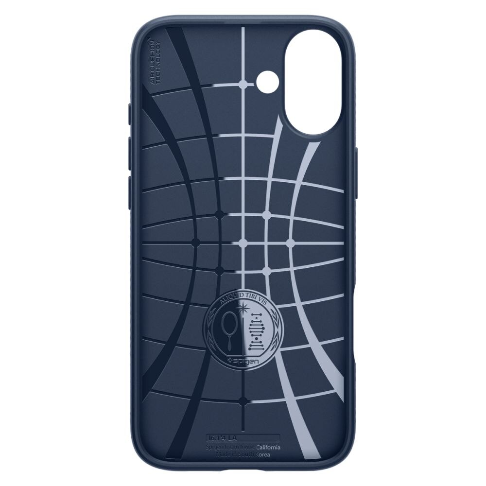Coque Liquid Air iPhone 16, Navy Blue