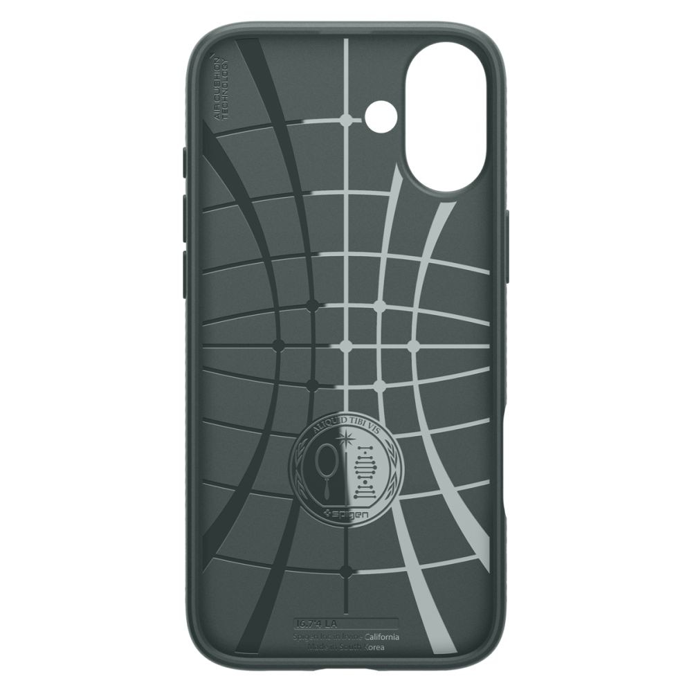Coque Liquid Air iPhone 16, Abyss Green
