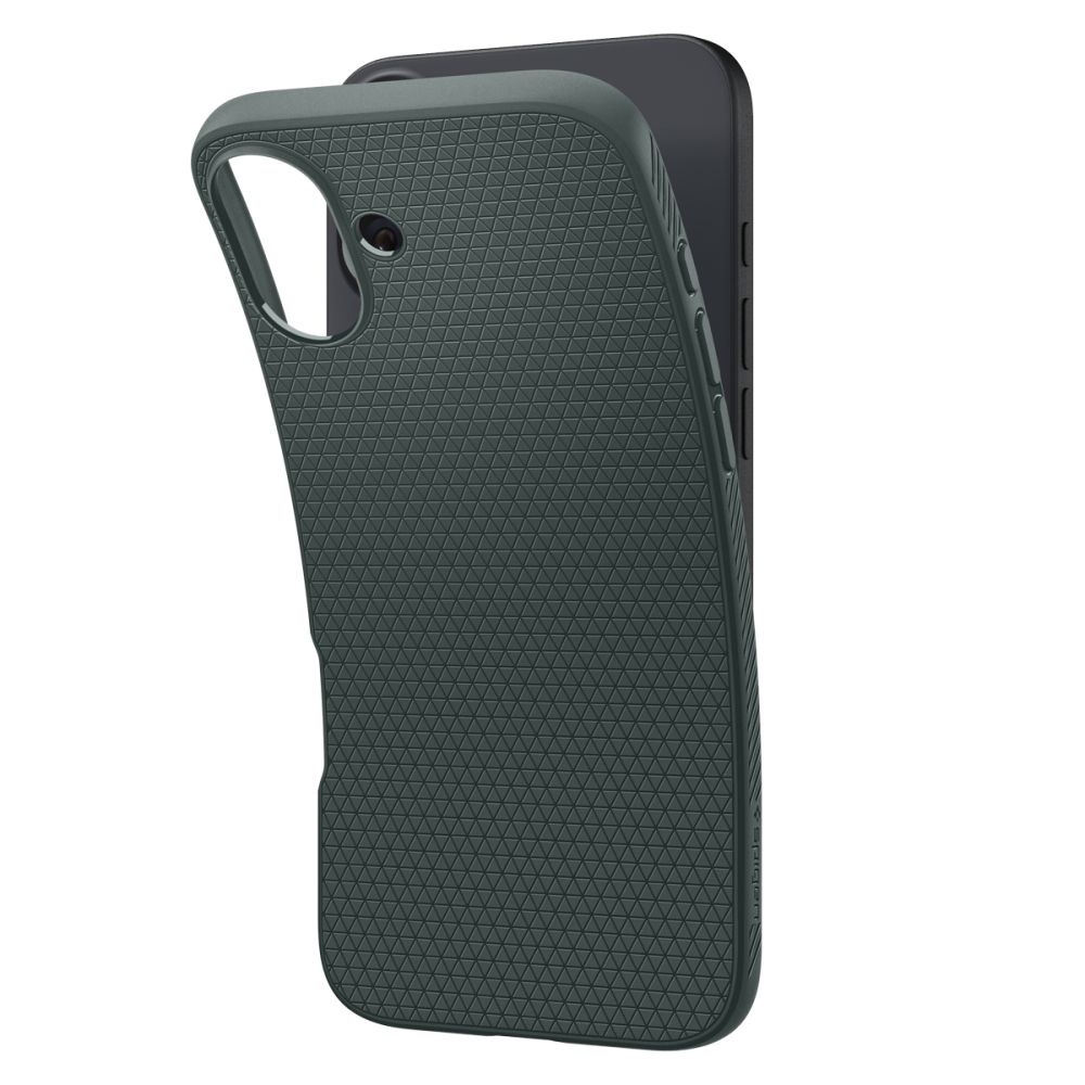 Coque Liquid Air iPhone 16, Abyss Green
