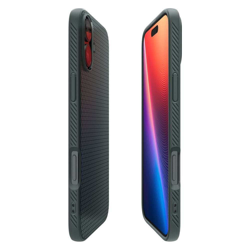 Coque Liquid Air iPhone 16, Abyss Green