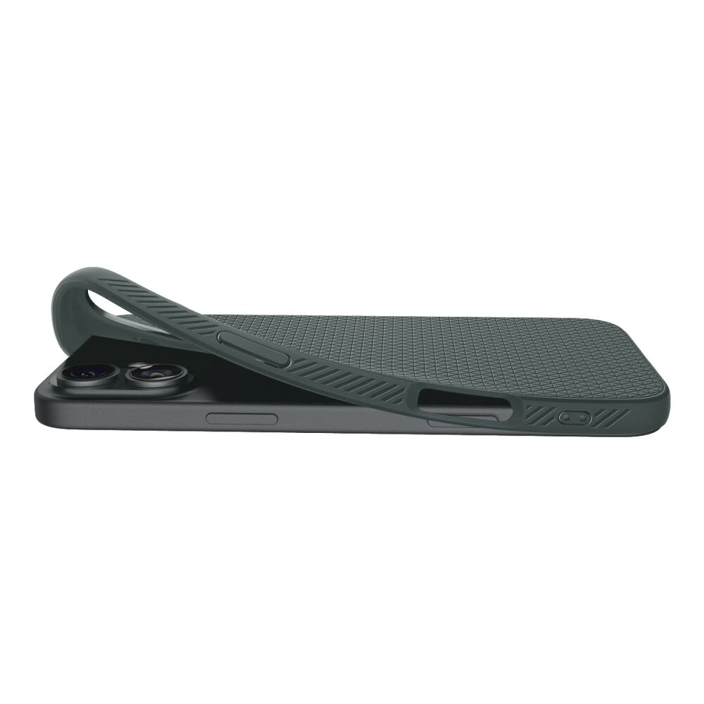 Coque Liquid Air iPhone 16, Abyss Green