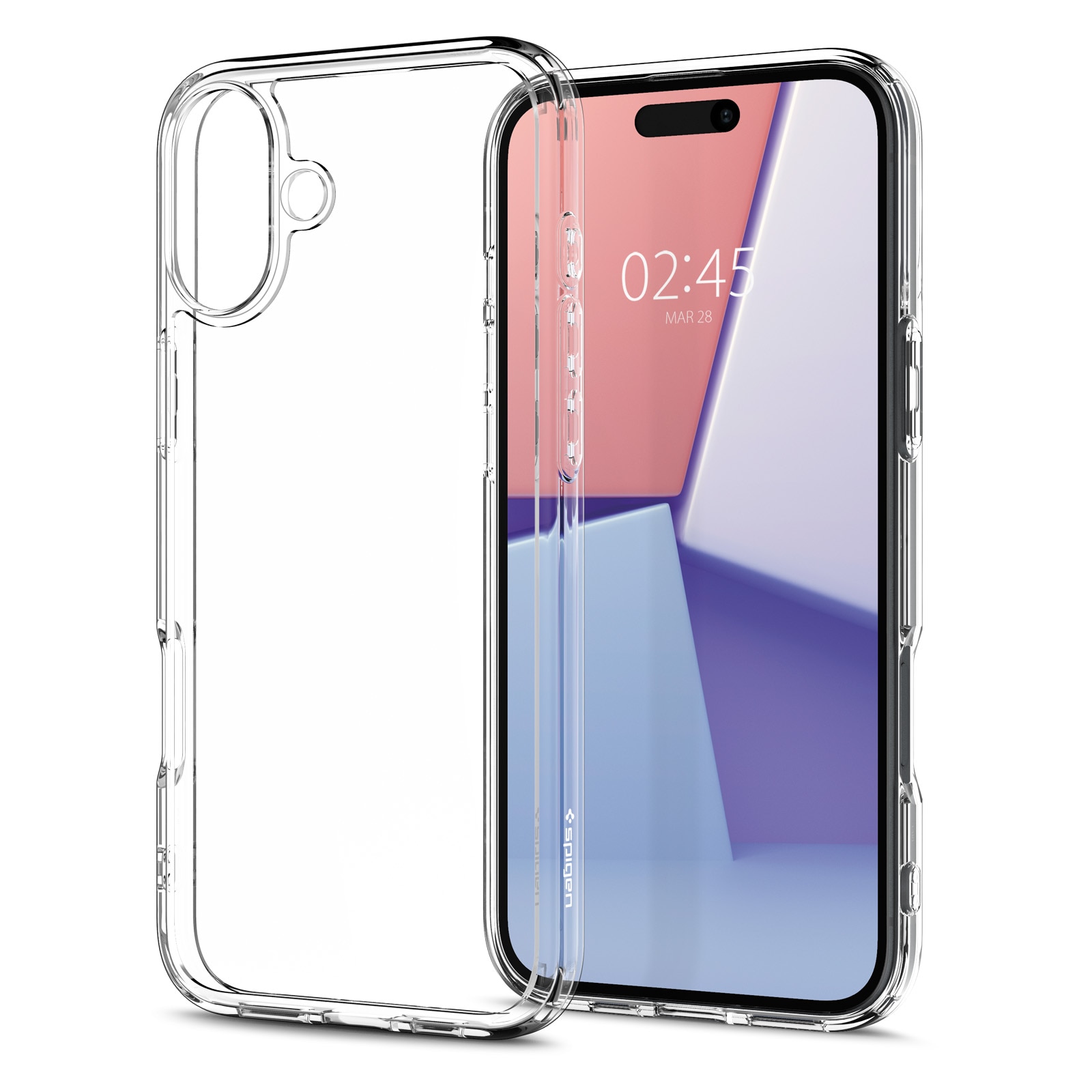 Coque Ultra Hybrid iPhone 16 Plus, Crystal Clear