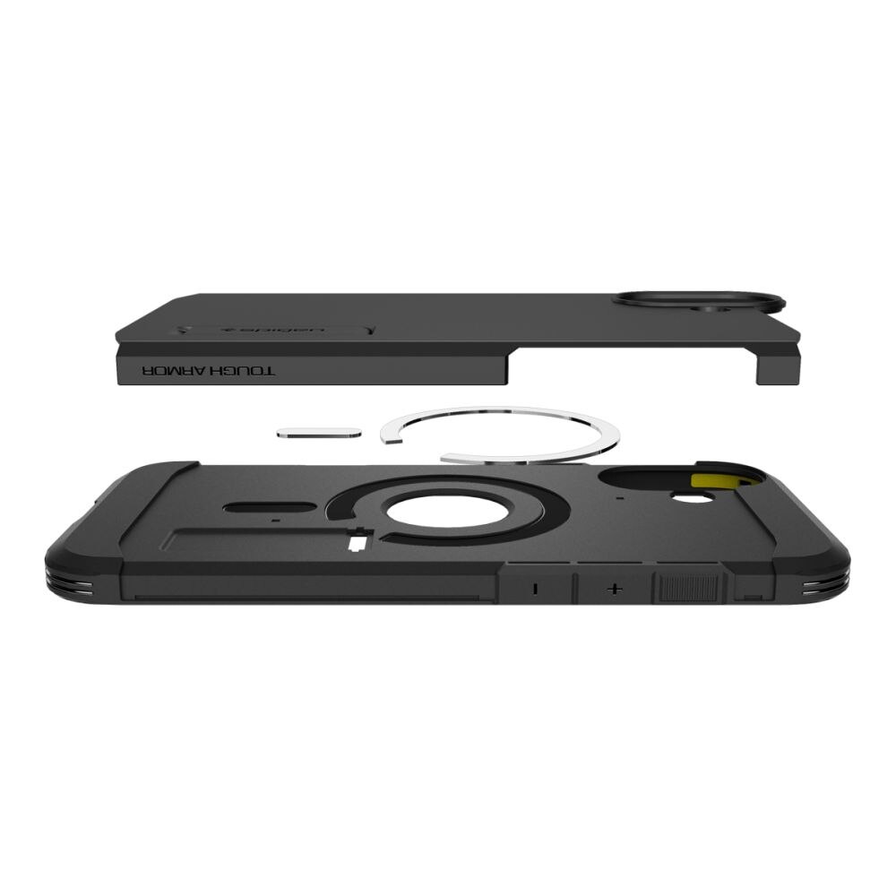 Coque Tough Armor MagSafe iPhone 16 Black