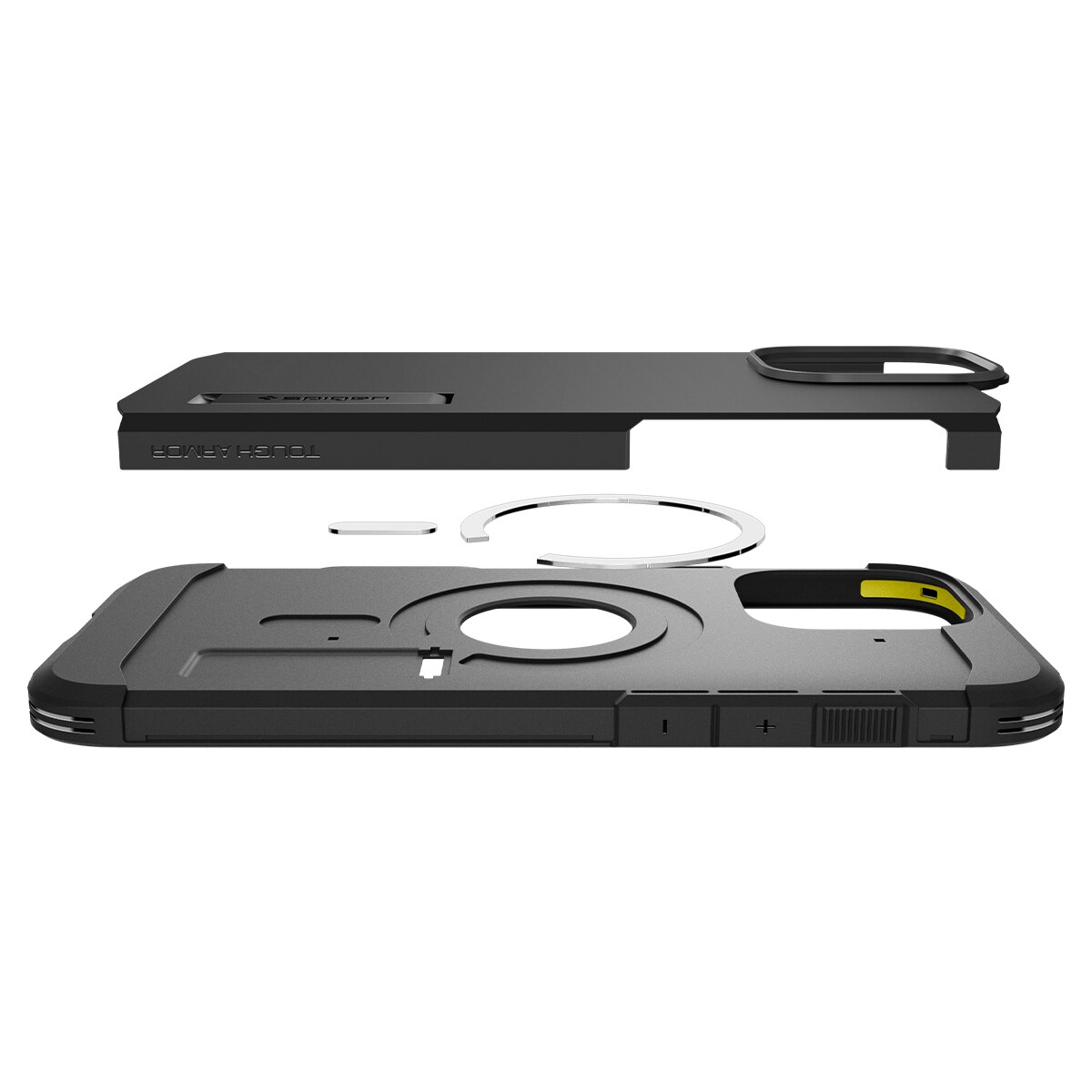 Coque Tough Armor T MagSafe iPhone 16 Pro Black