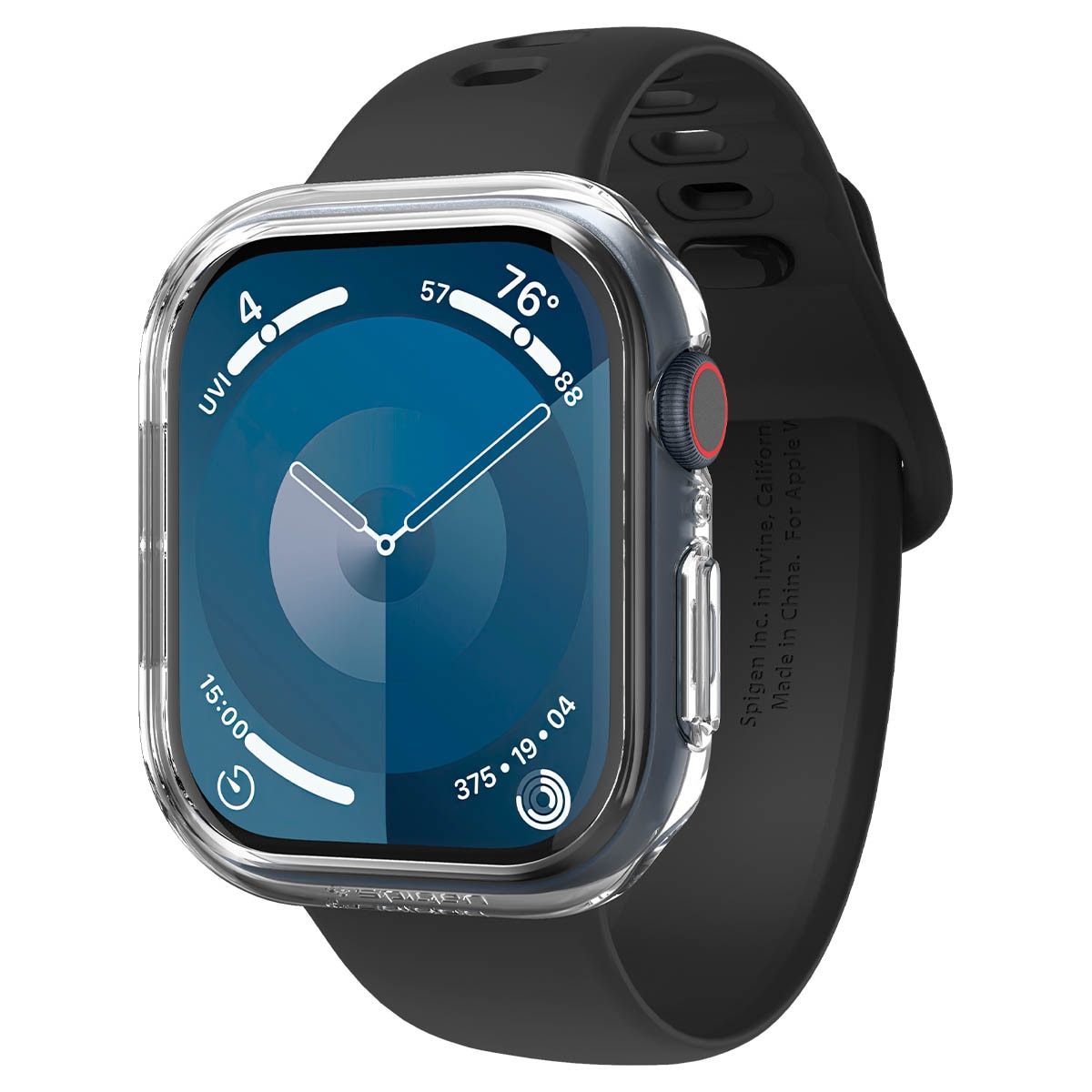 Coque Thin Fit Apple Watch Series 10 42mm, Crystal Clear