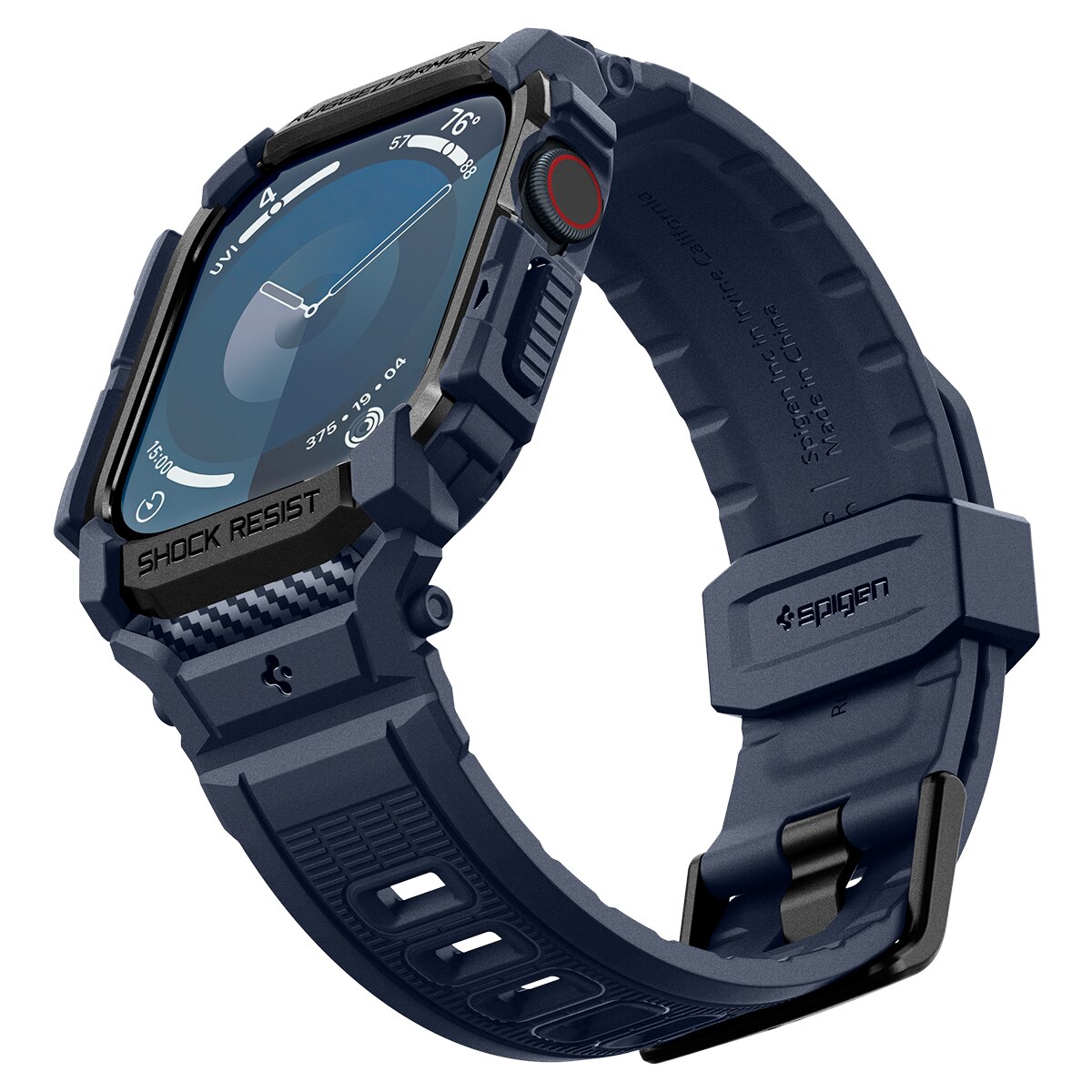 Coque Rugged Armor Pro Apple Watch Series 10 42mm, Navy Blue