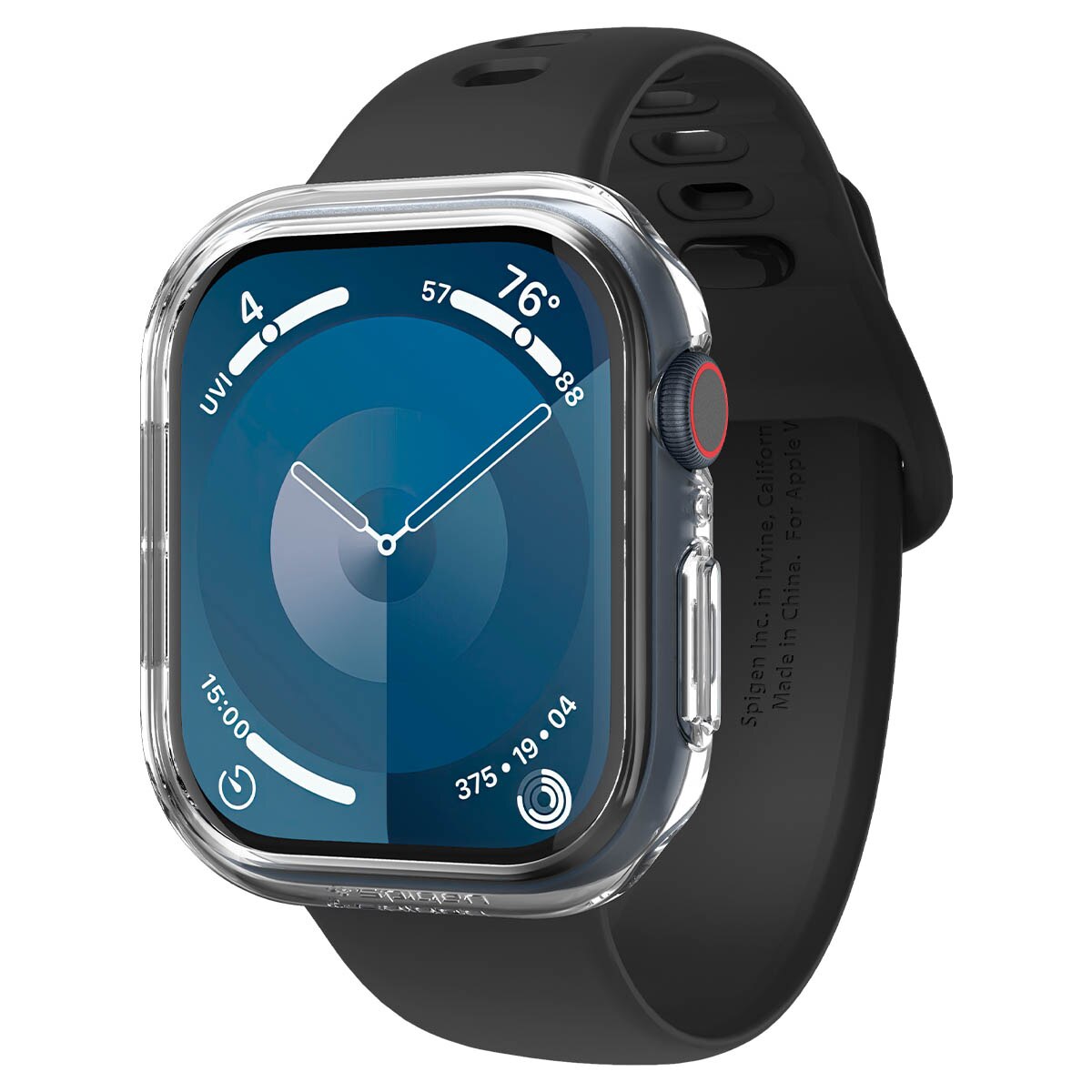 Coque Thin Fit Apple Watch Series 10 46mm, Crystal Clear