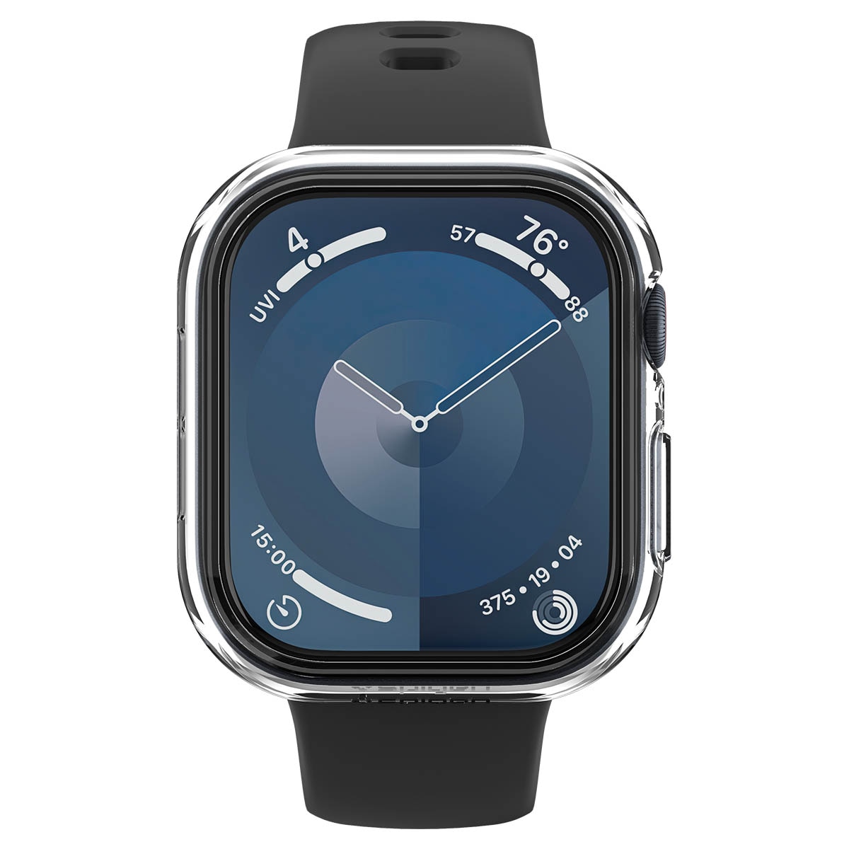 Coque Thin Fit Apple Watch Series 10 46mm, Crystal Clear