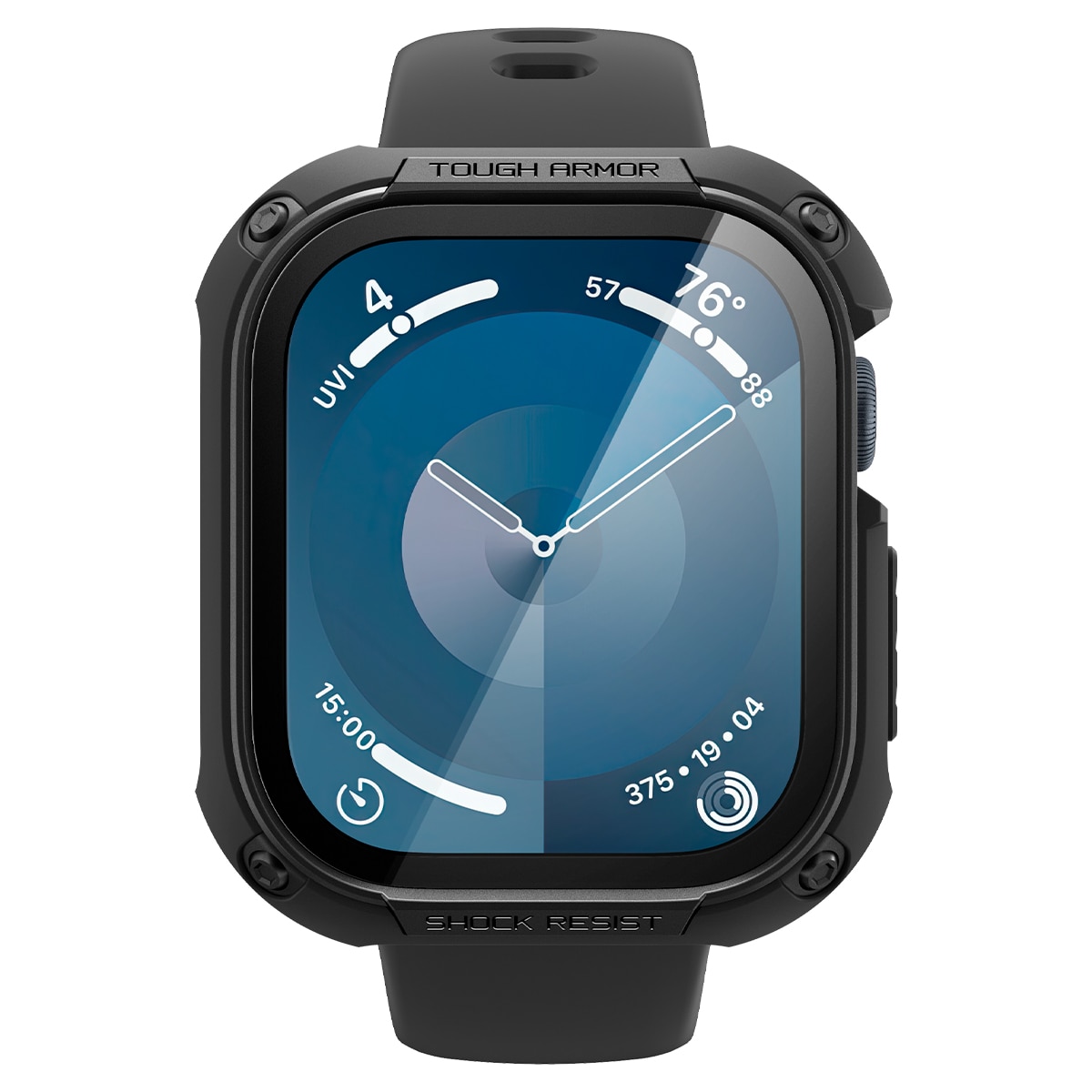 Coque Tough Armor Apple Watch Series 10 46mm, Black