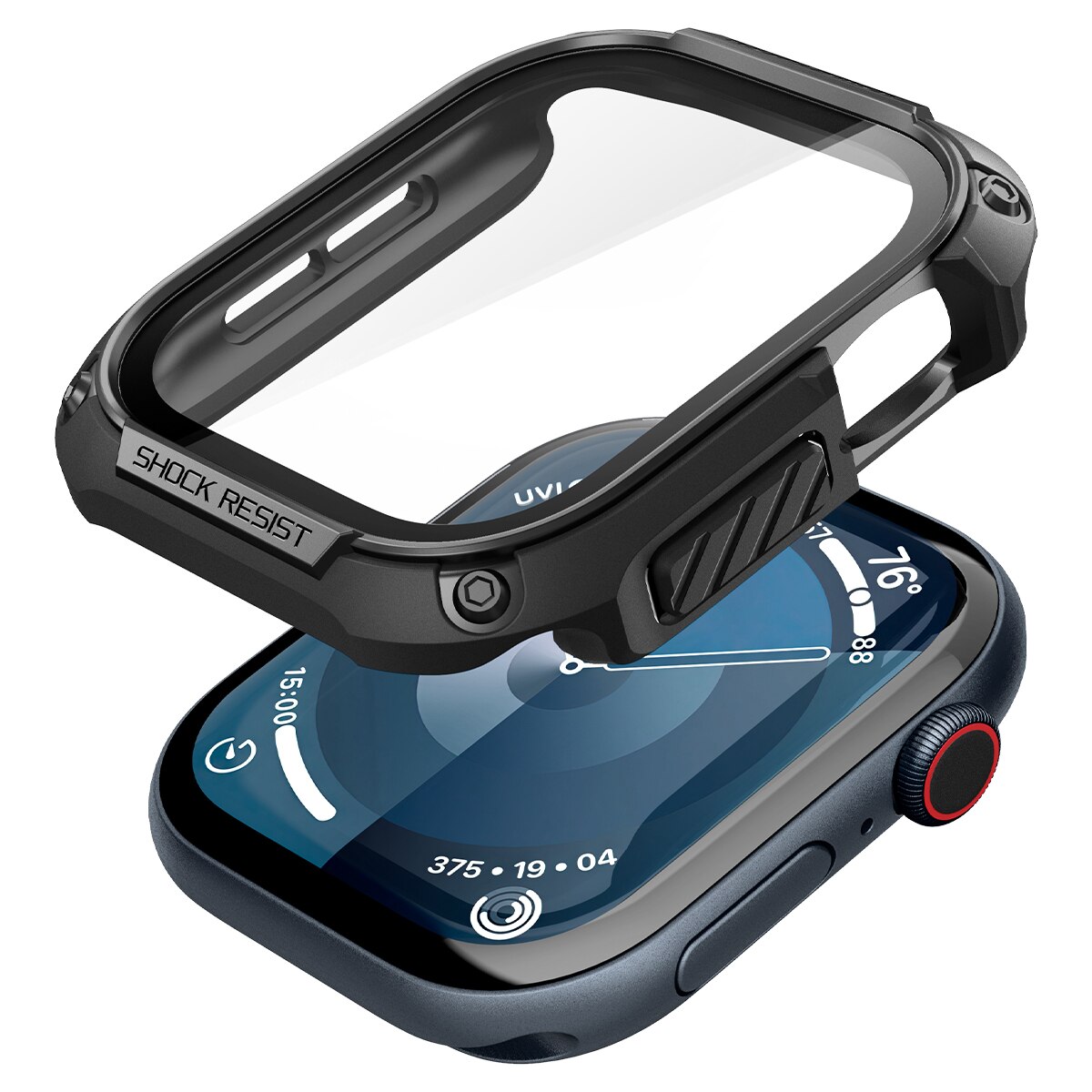 Coque Tough Armor Apple Watch Series 10 46mm, Black