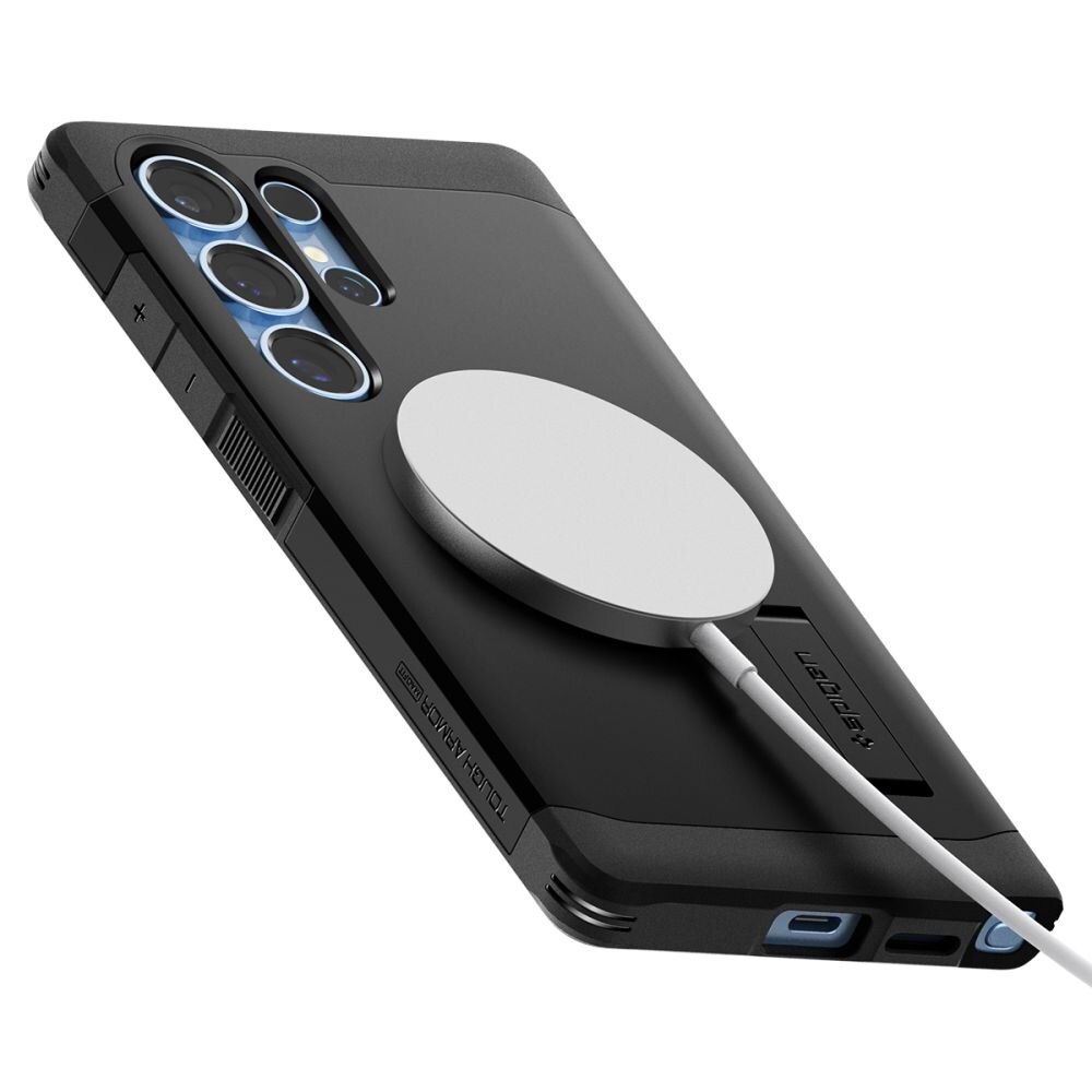 Coque Tough Armor MagSafe Samsung Galaxy S25 Ultra Black