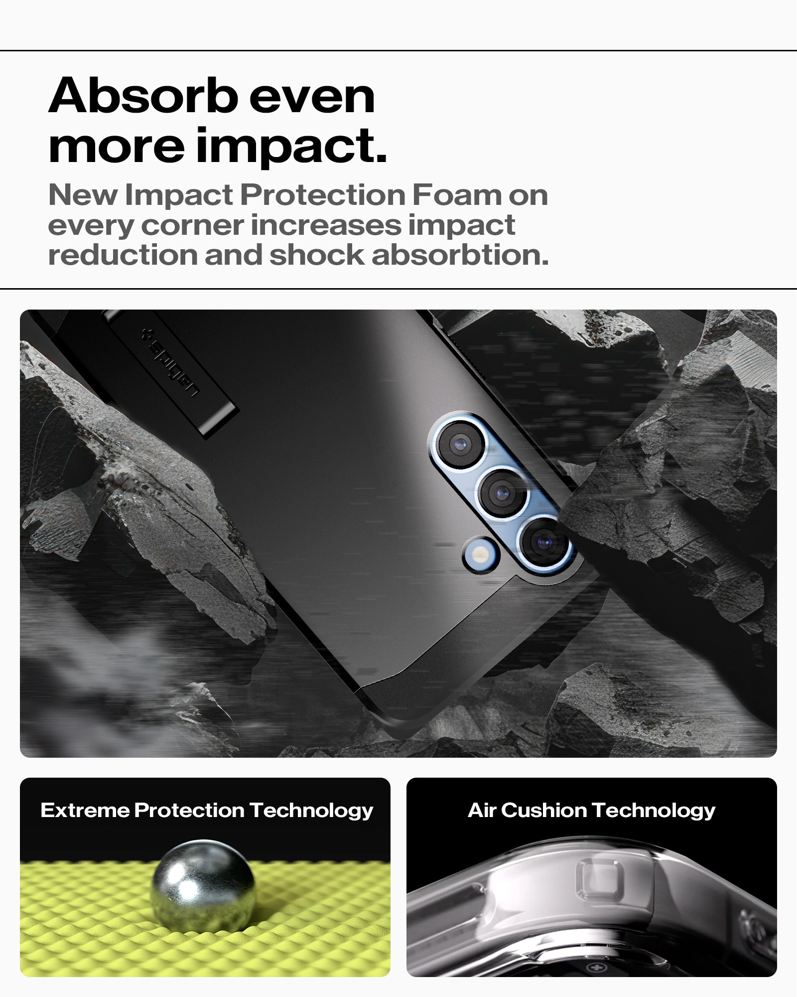 Coque Tough Armor MagSafe Samsung Galaxy S25 Plus Black