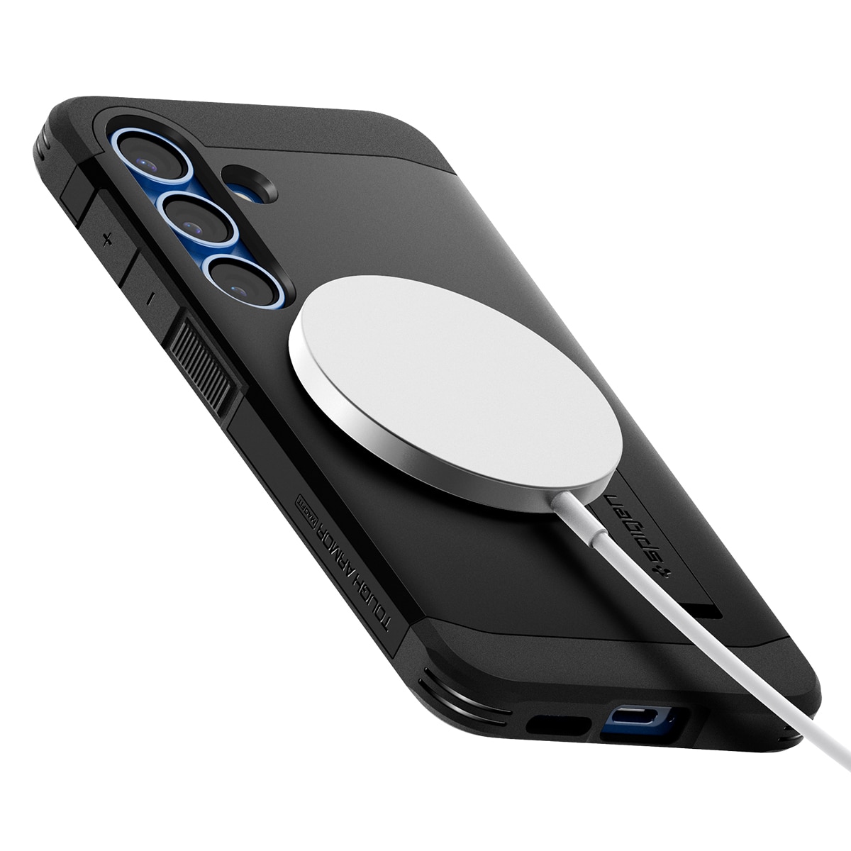 Coque Tough Armor MagSafe Samsung Galaxy S25 Plus Black