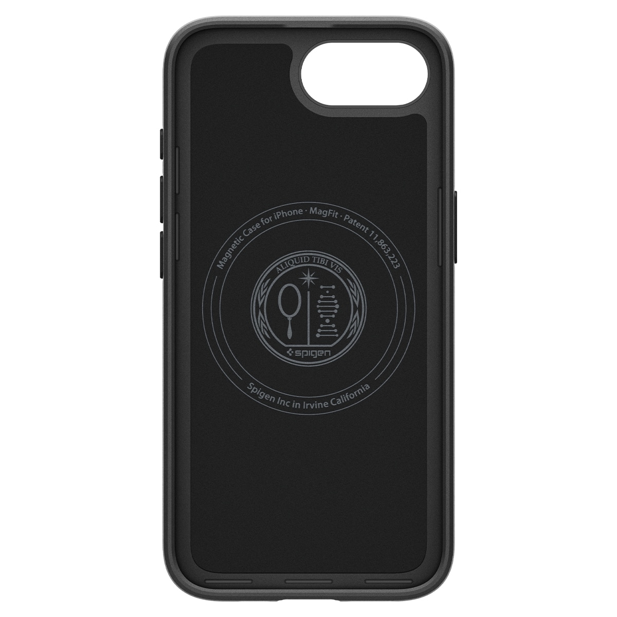Coque Thin Fit MagSafe iPhone 16e, Black