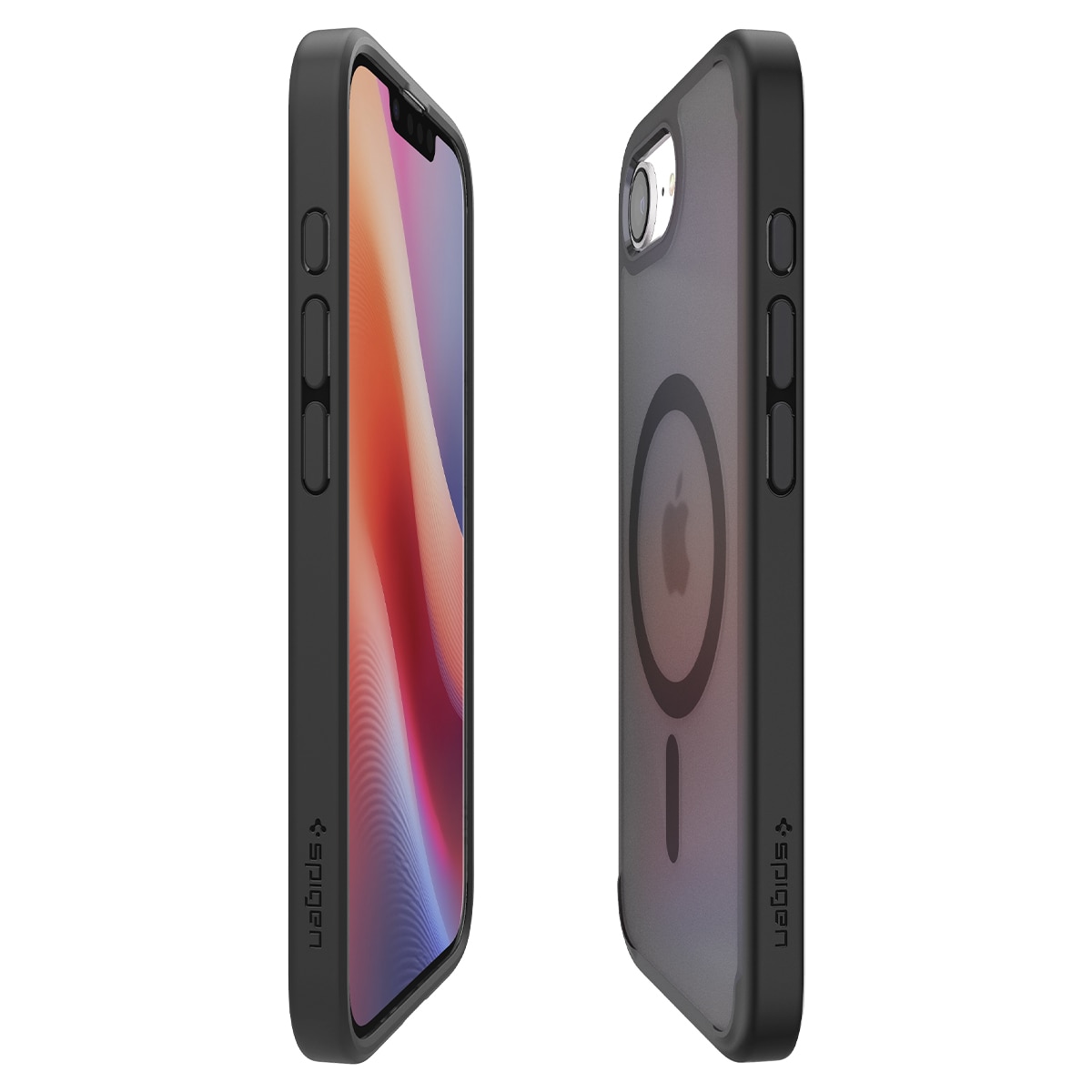 Coque Ultra Hybrid MagSafe iPhone 16e, Frost Black