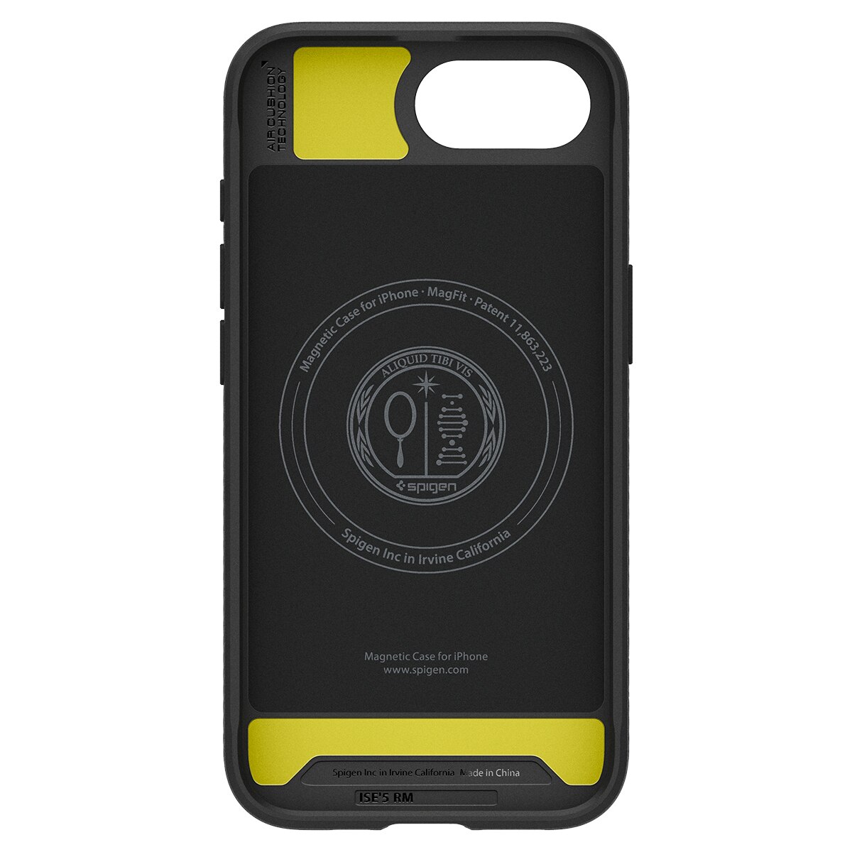 Coque Rugged Armor MagSafe iPhone 16e, Black