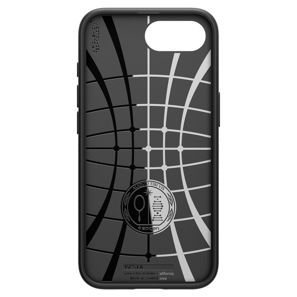 Coque Liquid Air iPhone 16e, Matte Black
