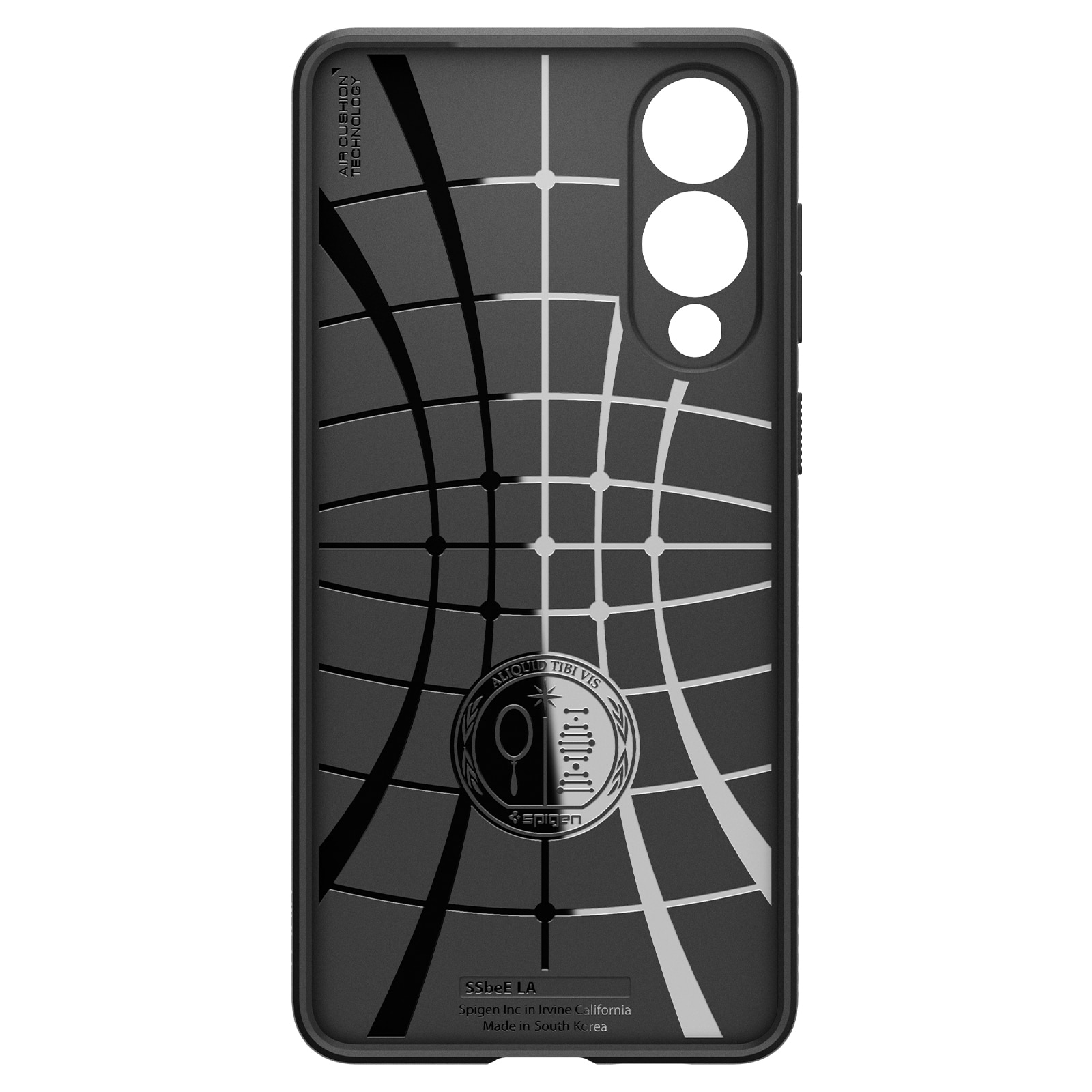 Coque Liquid Air Samsung Galaxy S25 Edge, Matte Black