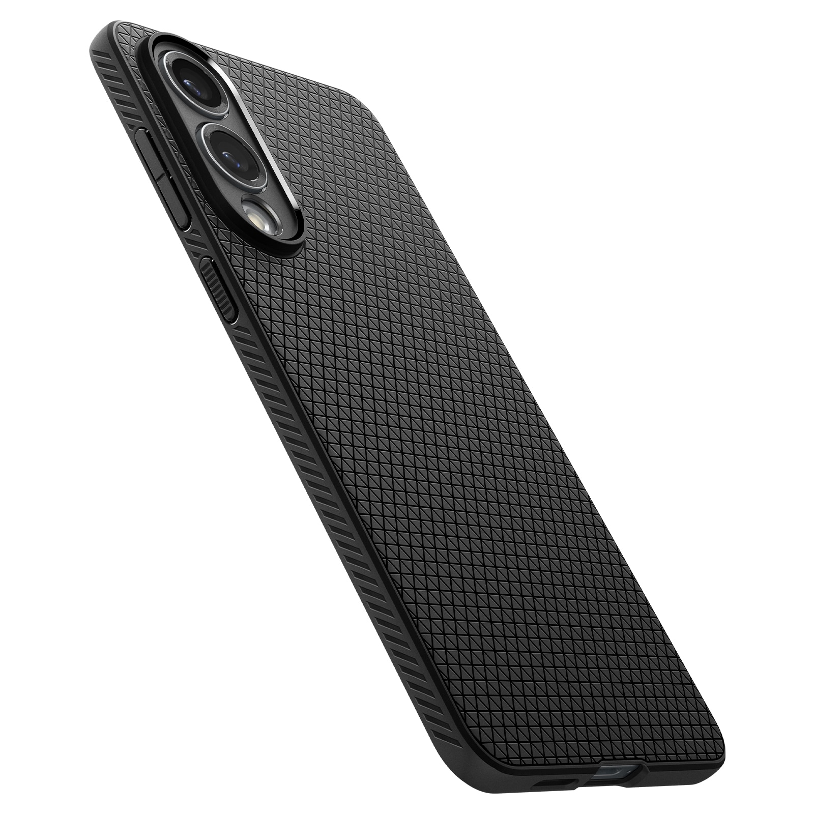 Coque Liquid Air Samsung Galaxy S25 Edge, Matte Black